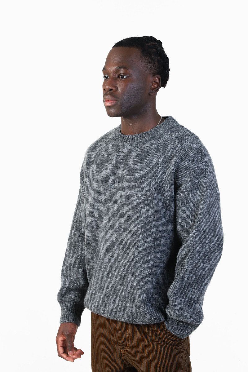 Georges sweater Pattern grey