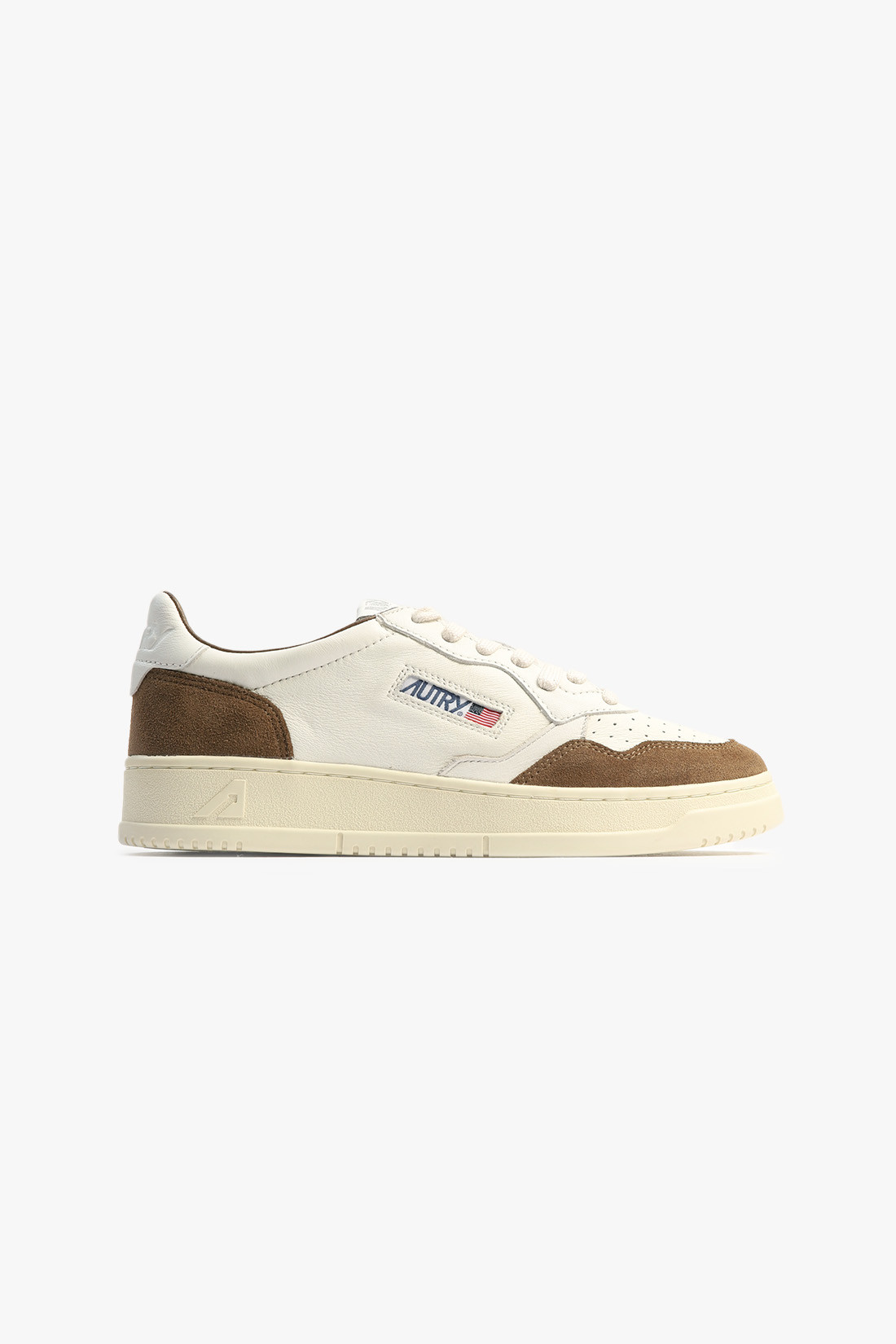 Medalist low gs34 Goat/suede wht/cigar