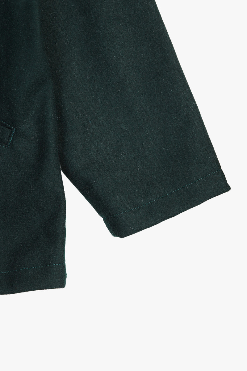 Rose melton jacket Dark green