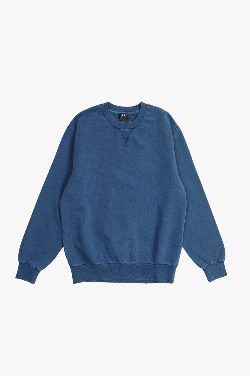 Sweat label h garment dye Marine