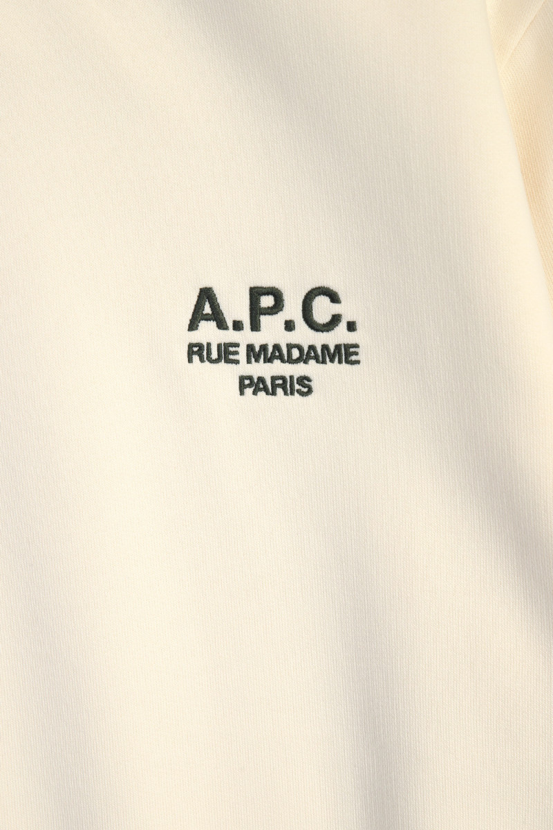 Sweat standard rue madame Ecru/ kaki