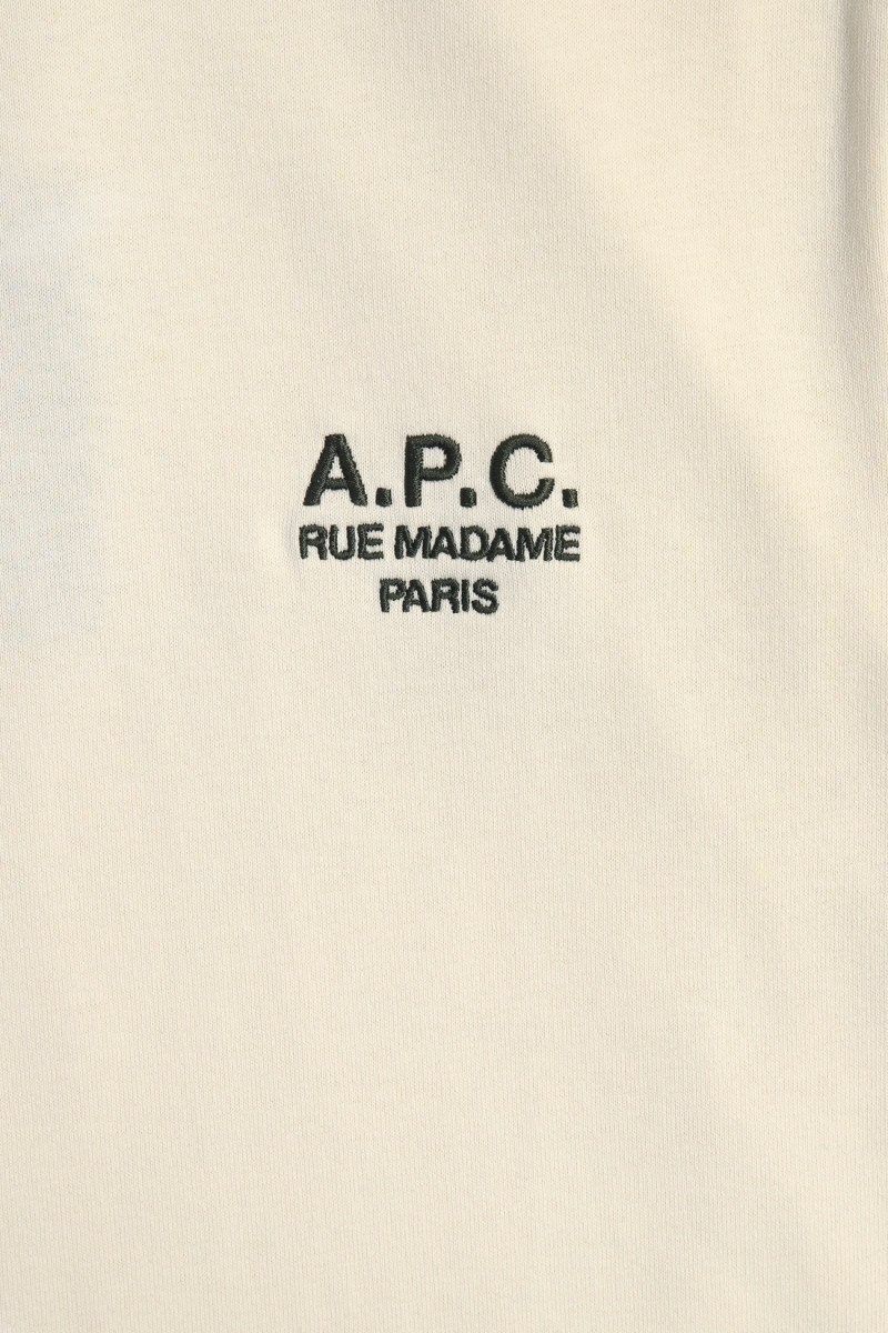 T-shirt standard rue madame Ecru/ kaki