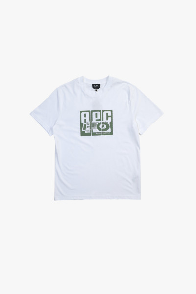 A.p.c. T-shirt platine Blanc - GRADUATE STORE