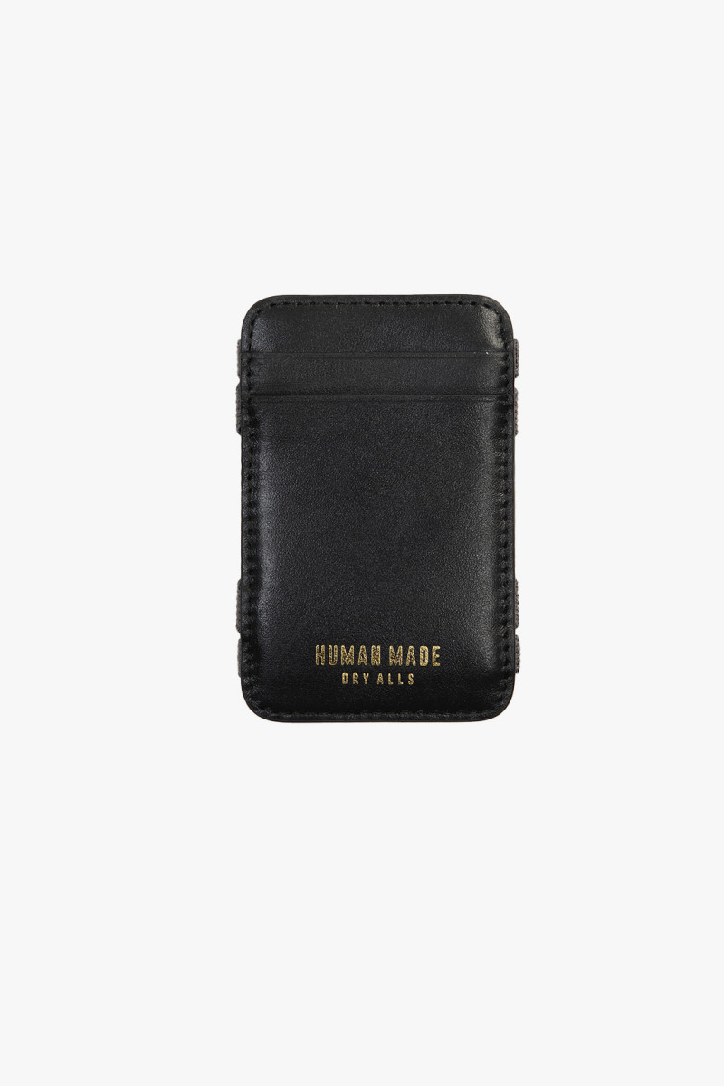 Leather card case Black