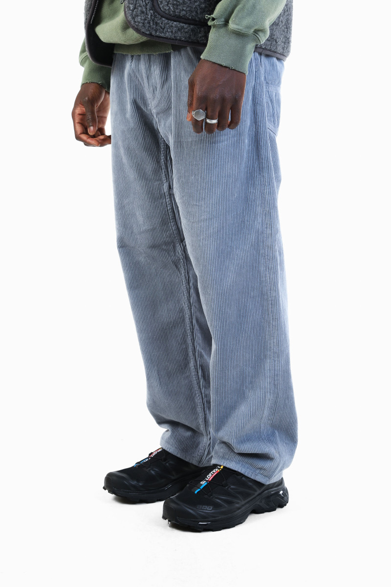 Painter pants cord Blue gray