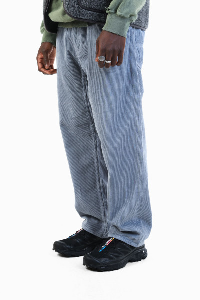 Gohemp Painter pants cord Blue gray - GRADUATE STORE