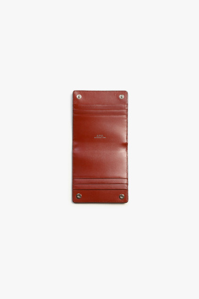 A.p.c. Porte-cartes andre bifold Brownie - GRADUATE STORE