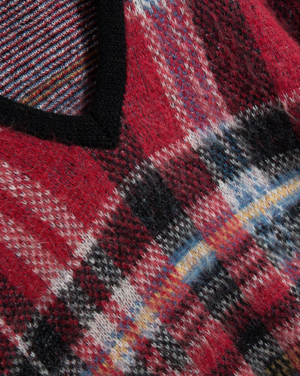 Vertigo tartan knit Multi