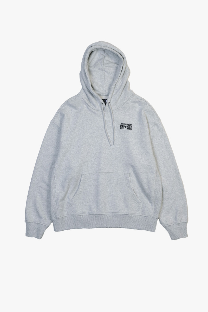 Tint hoodie light retro Grey heather