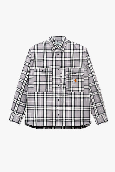 Carhartt x invincible L/s work shirt max Black - GRADUATE STORE