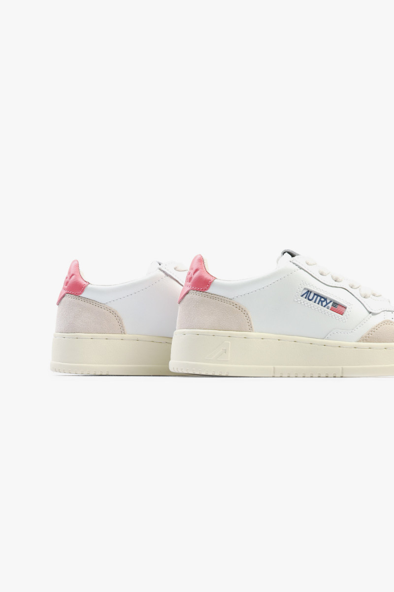 Medalist low ls78 Suede white/rose