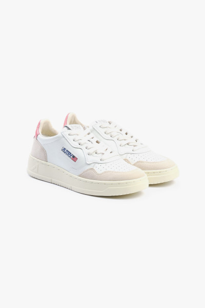 Autry Medalist low ls78 Suede white/rose - GRADUATE STORE