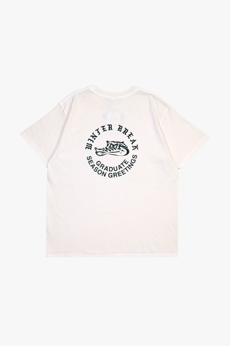 Classic tee winter break White/green