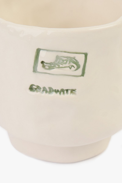 Graduate Winter break mini mug White/green - GRADUATE STORE