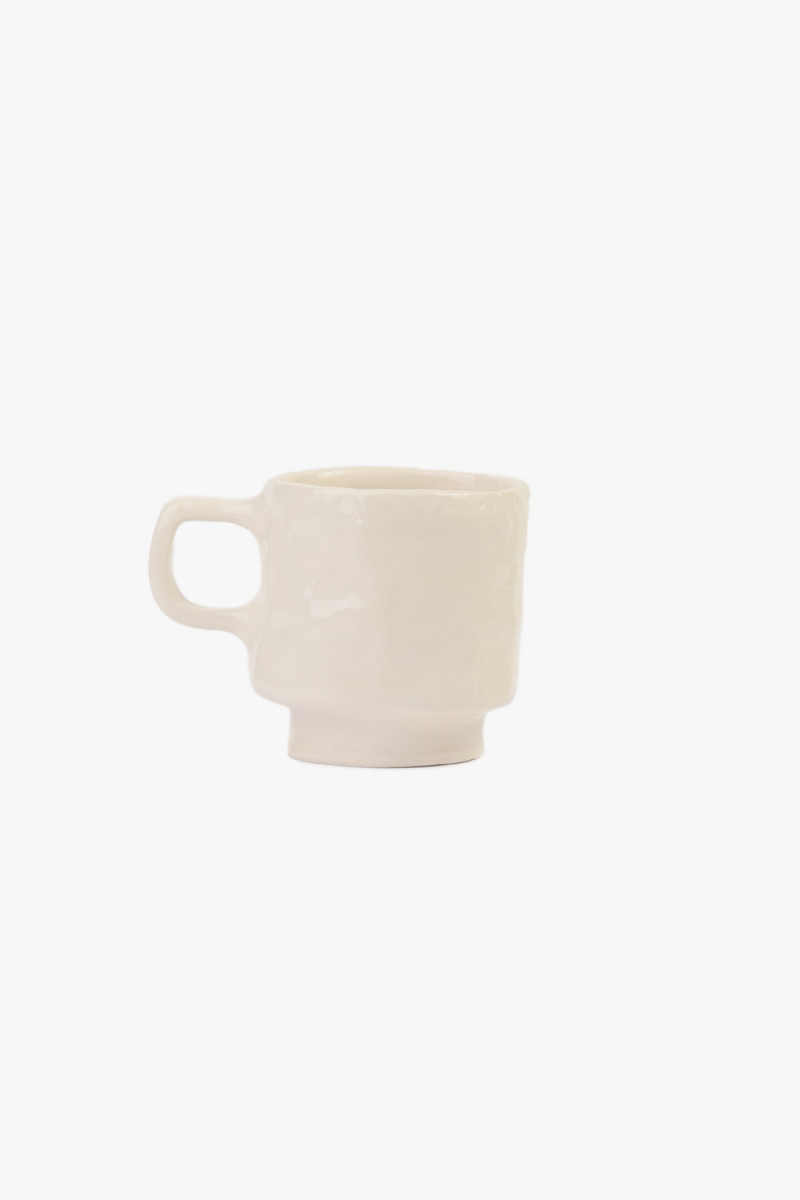 Winter break mini mug White/green