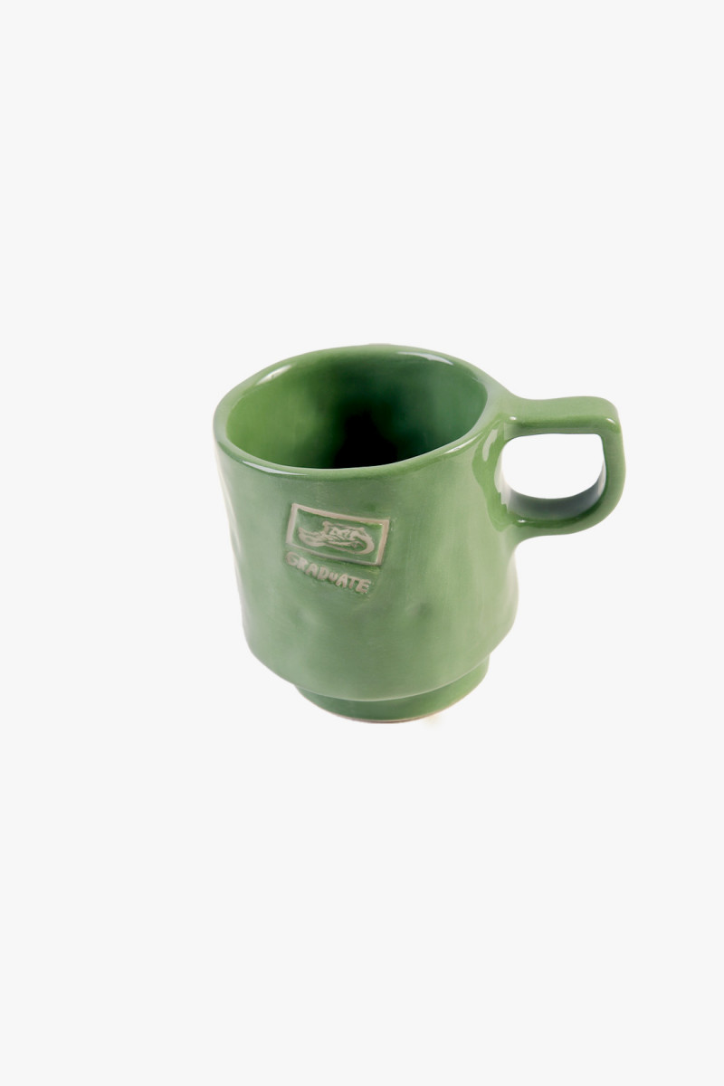 Winter break mini mug Green/white