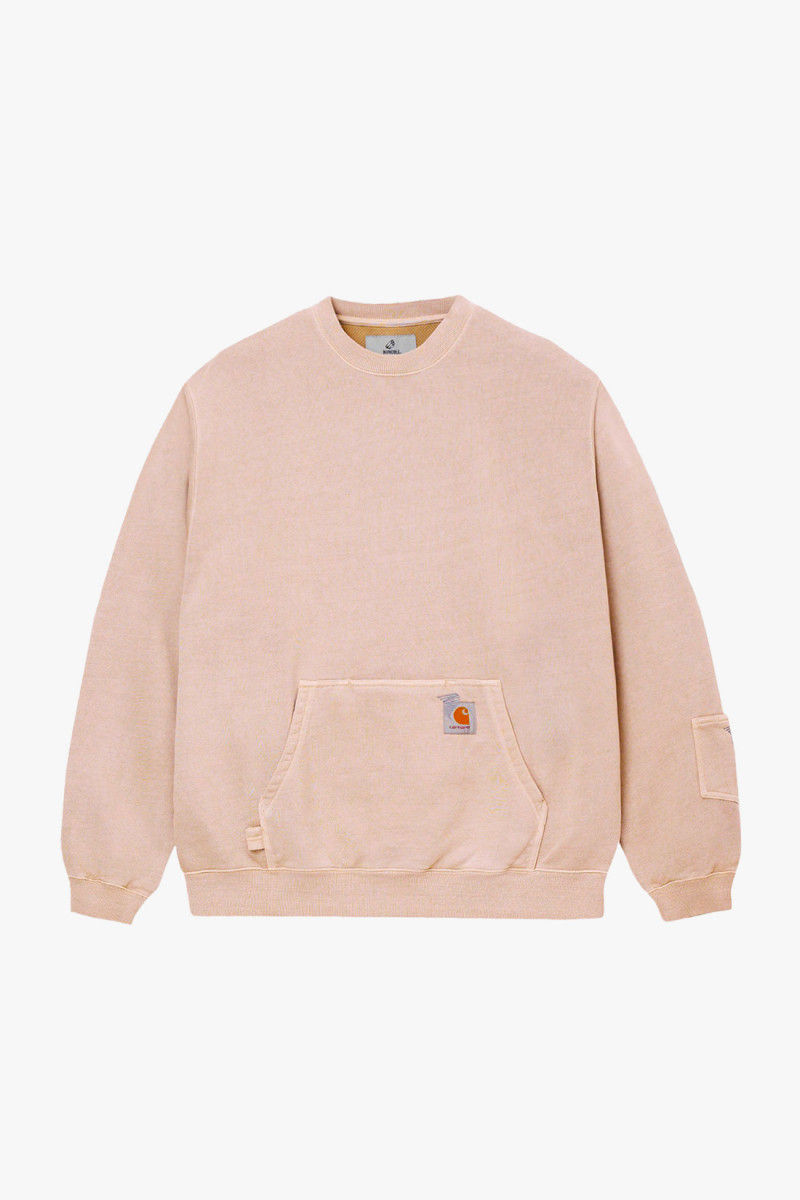 Pigment dyed sweatshirt Simply taupe