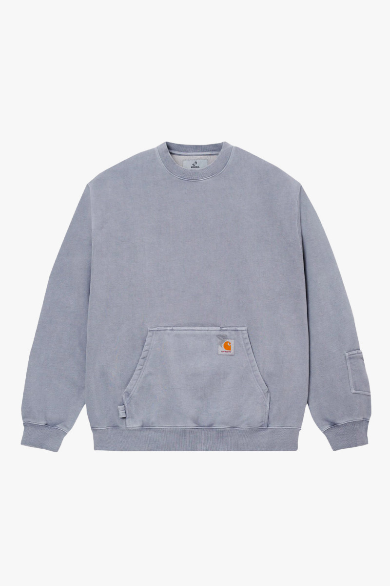 Pigment dyed sweatshirt Mirror