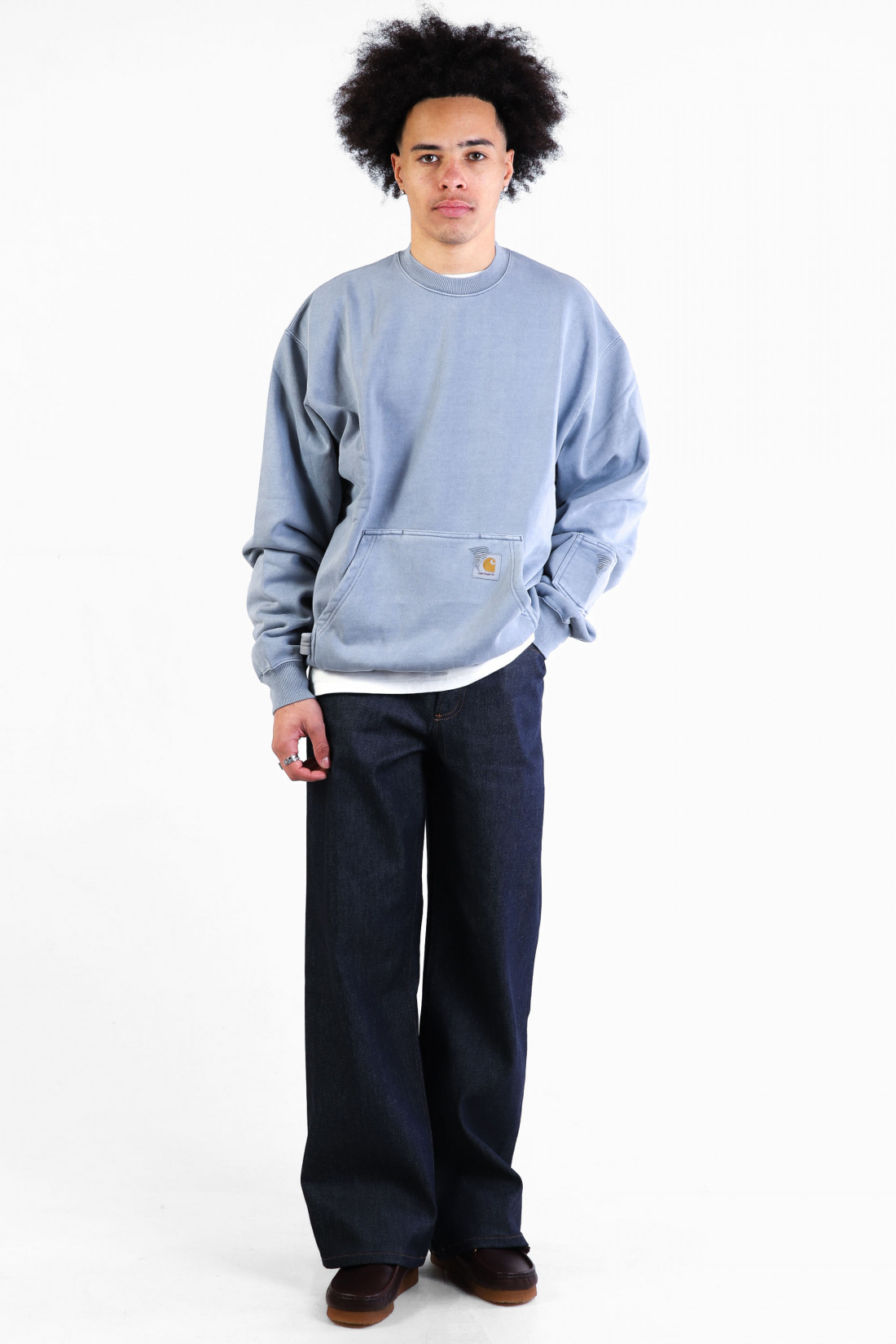 Pigment dyed sweatshirt Mirror