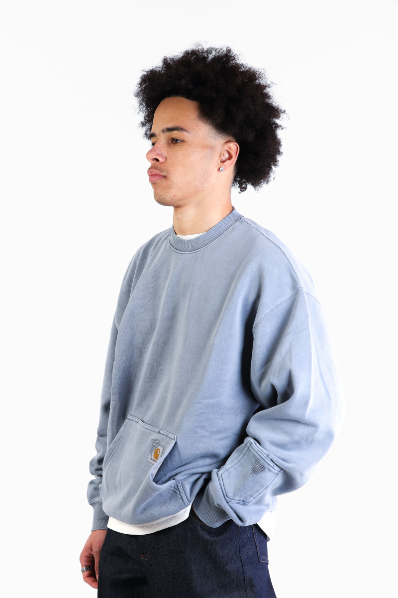 Pigment dyed sweatshirt Mirror