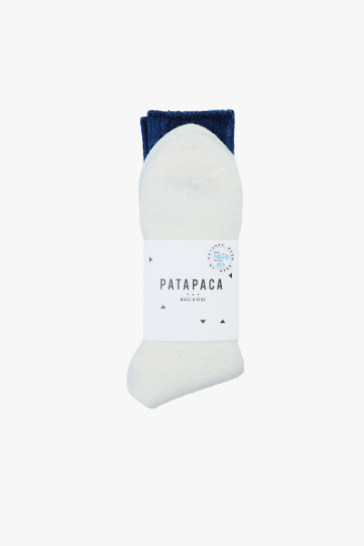 Dip dye socks Indigo