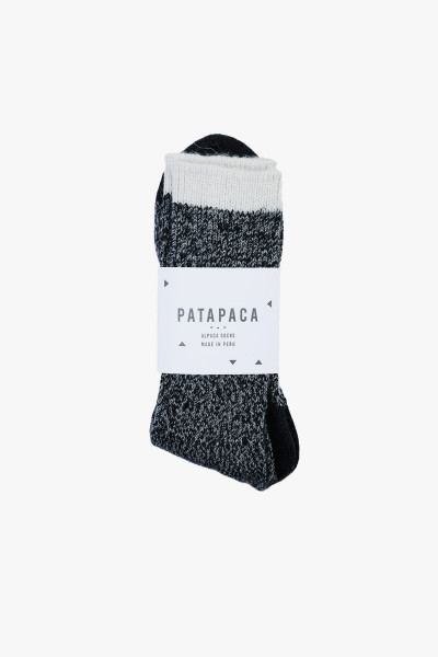 Melange socks Black/ plomo