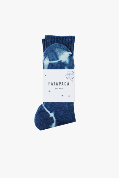 Shibori socks Indigo