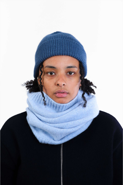 Neck warmer Navy mix