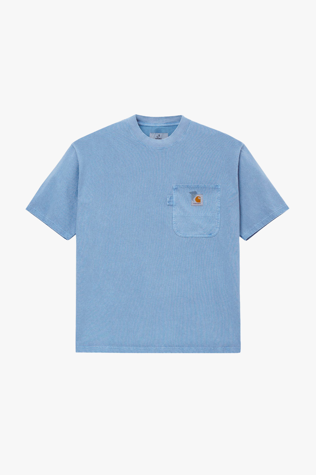 S/s pigment dyed t-shirt Piscine