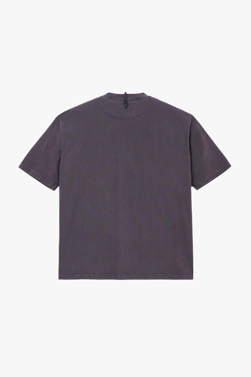 S/s pigment dyed t-shirt Soot