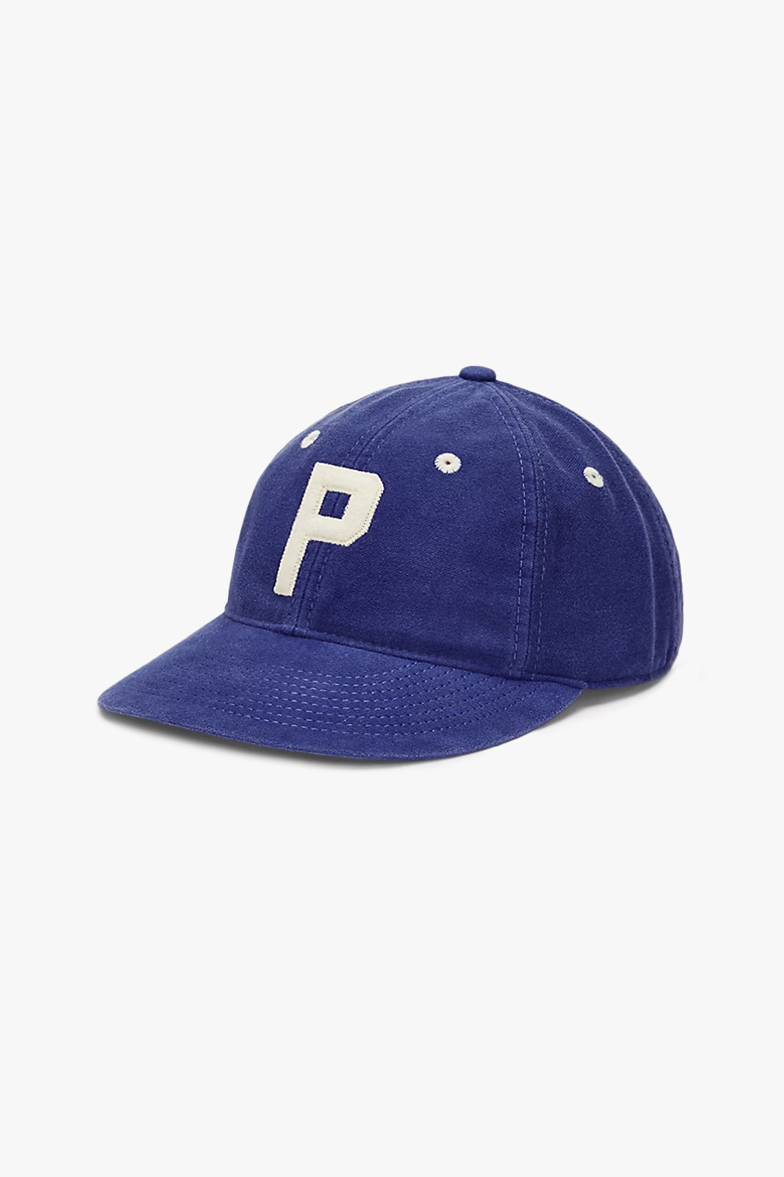 Auth bball cap chamois Boston royal