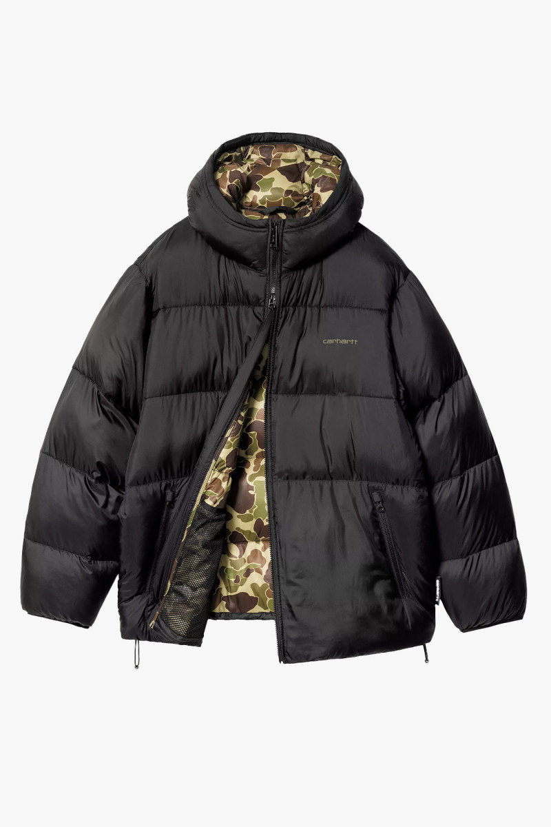 Toronto jacket Black/camo/green