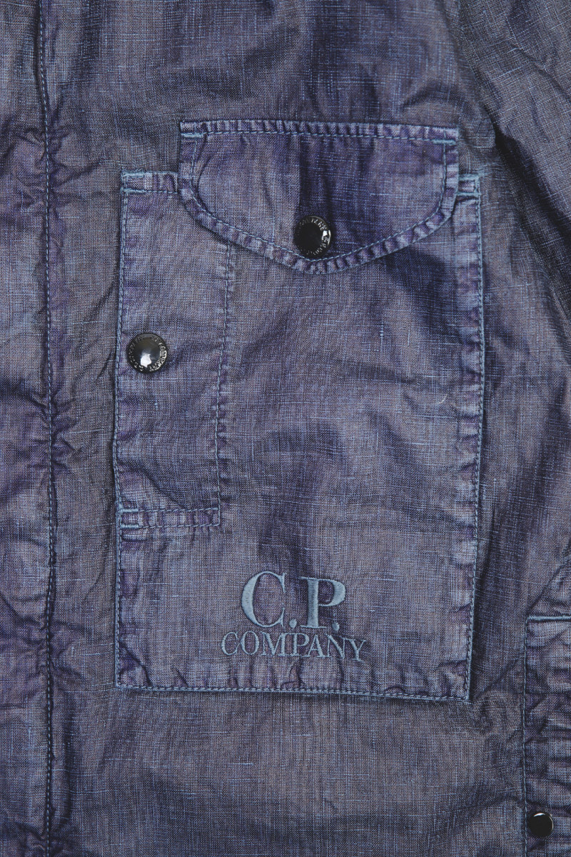 Lino wax overshirt Oceana