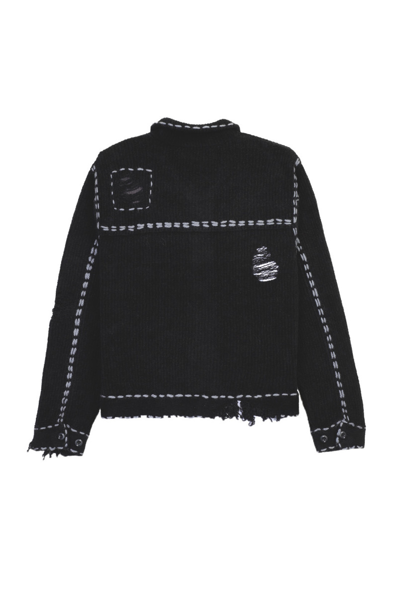 Nh x phingerin pg1 savage knit Black