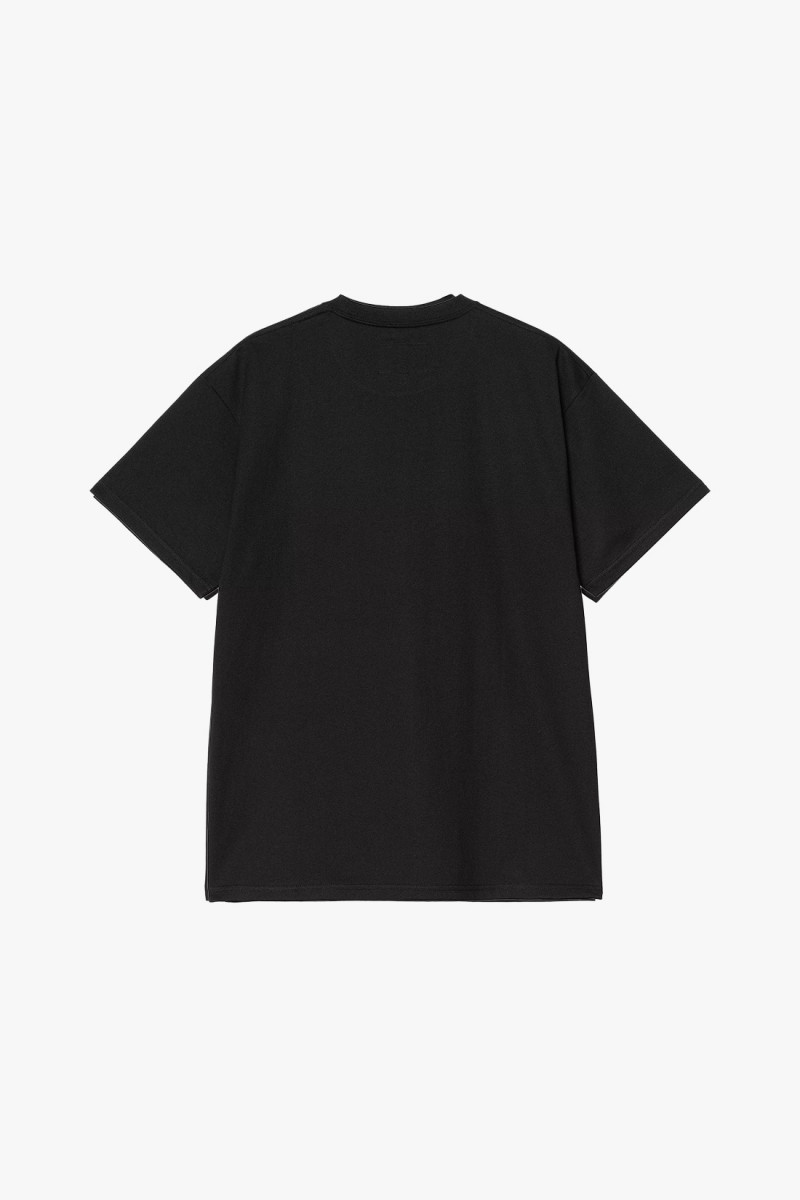 S/s madison duck t-shirt Black/white