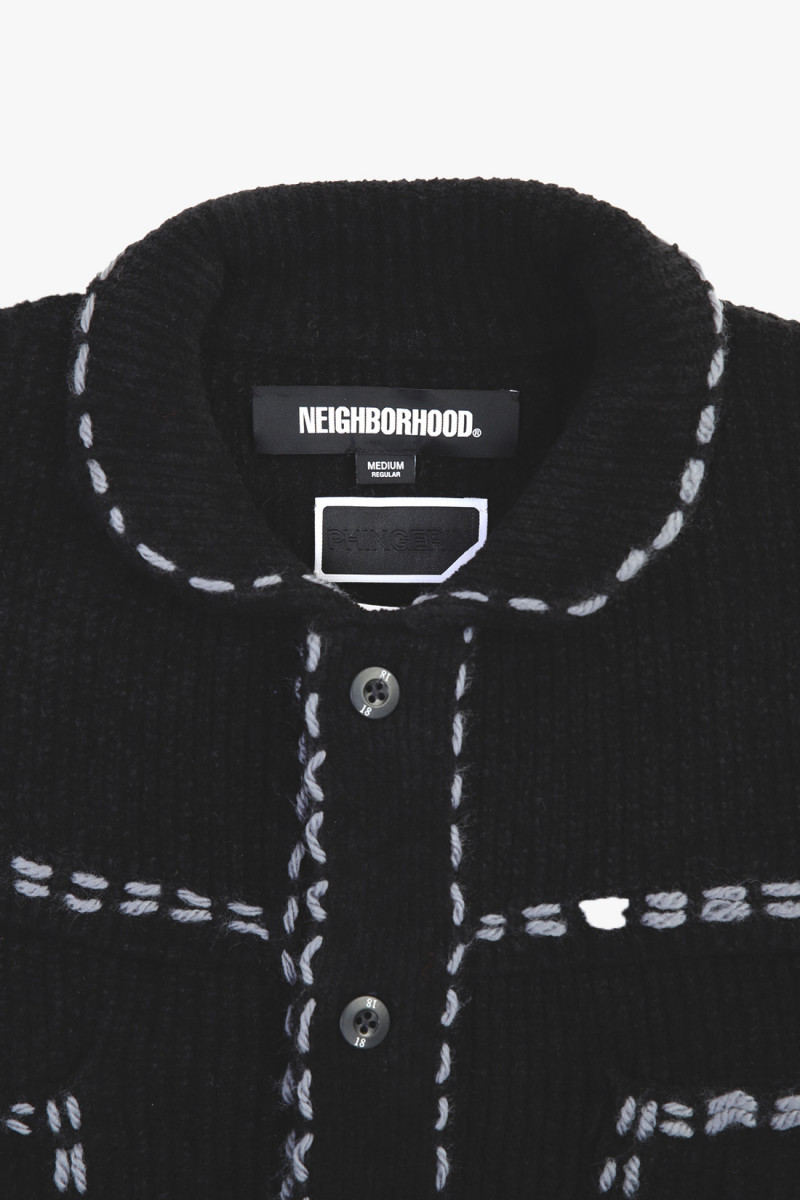 Nh x phingerin pg1 savage knit Black