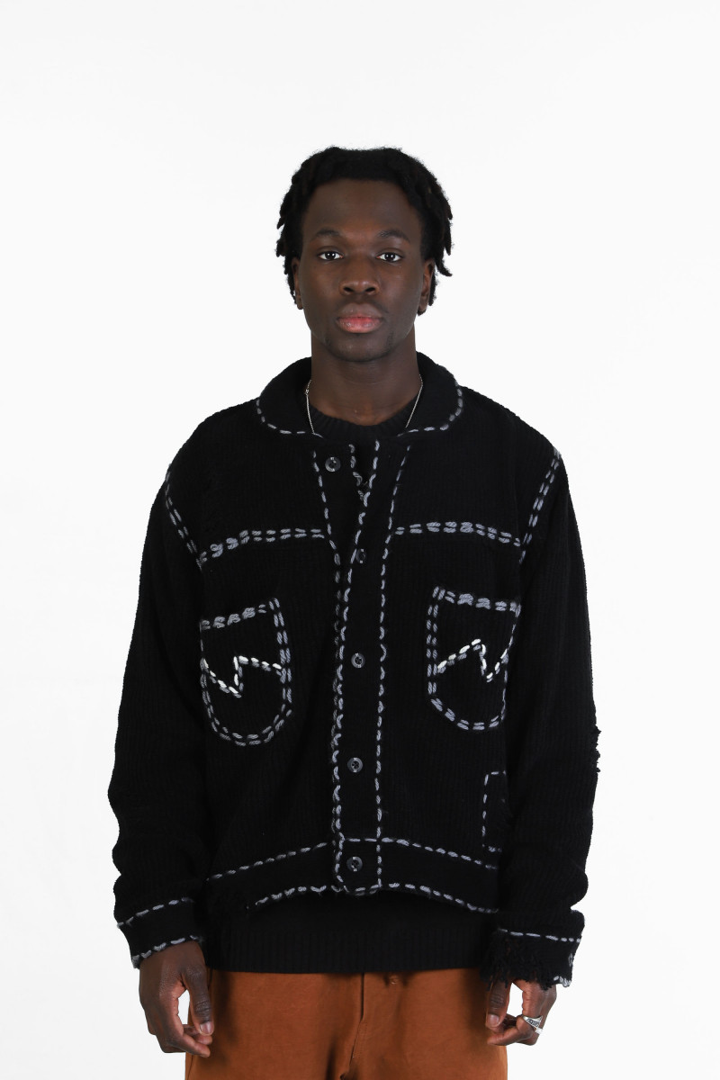 Nh x phingerin pg1 savage knit Black