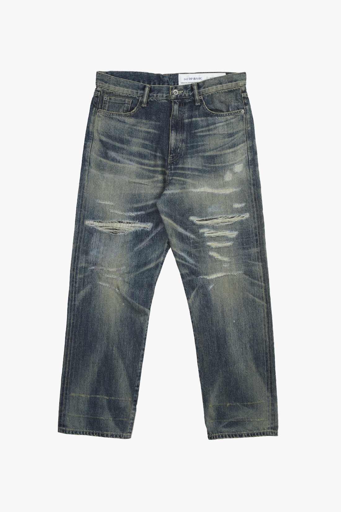 Savage denim dp basic pants Indigo