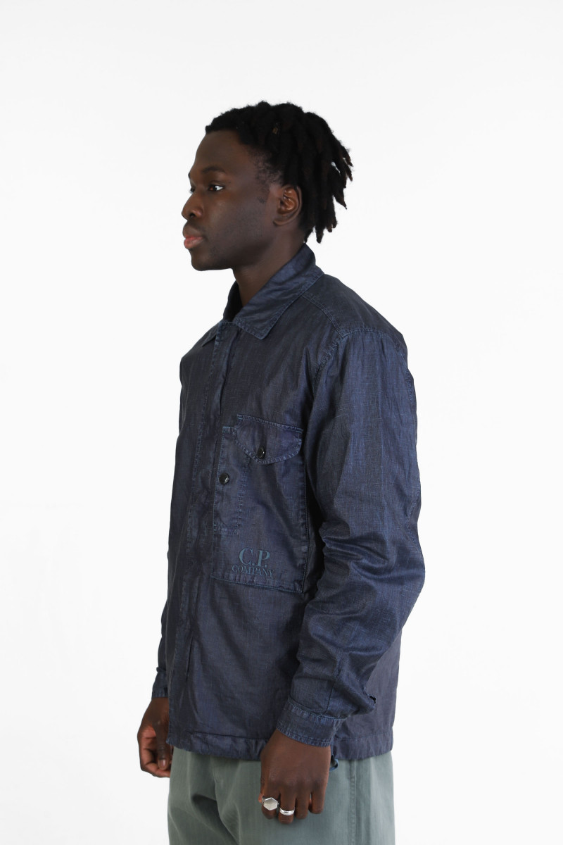 Lino wax overshirt Oceana