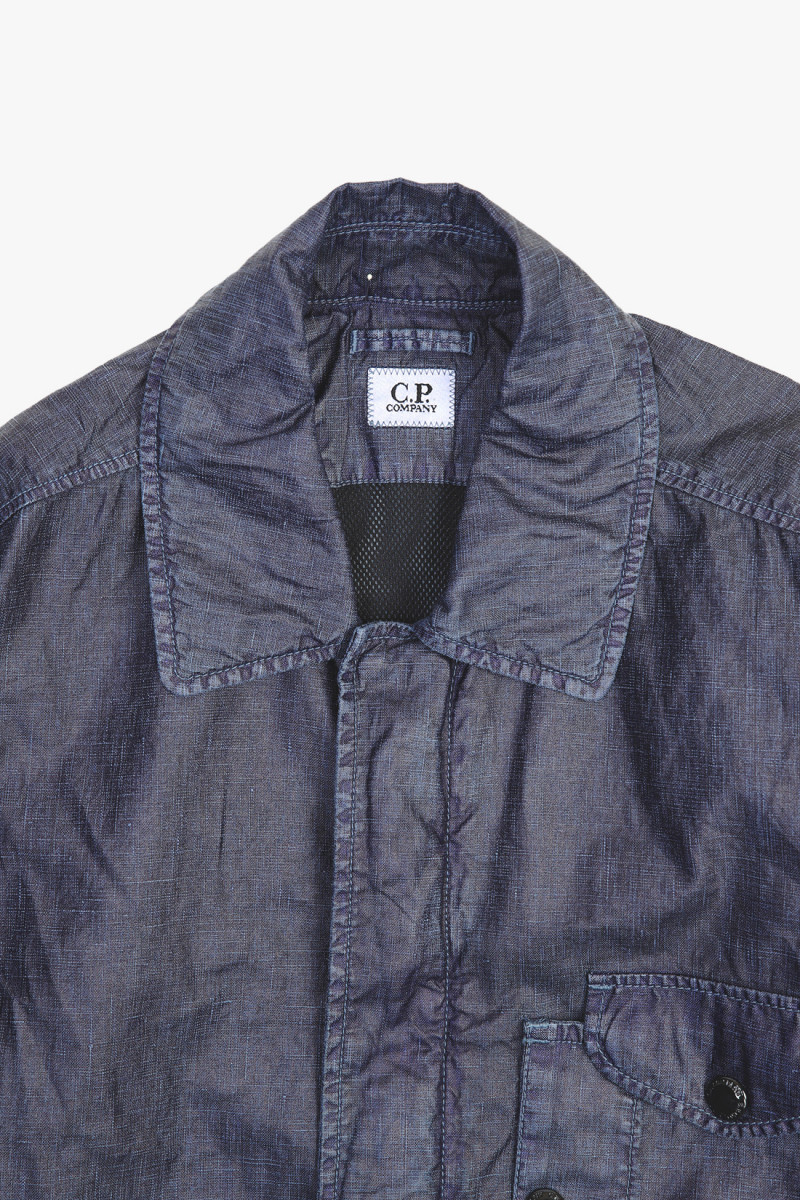 Lino wax overshirt Oceana