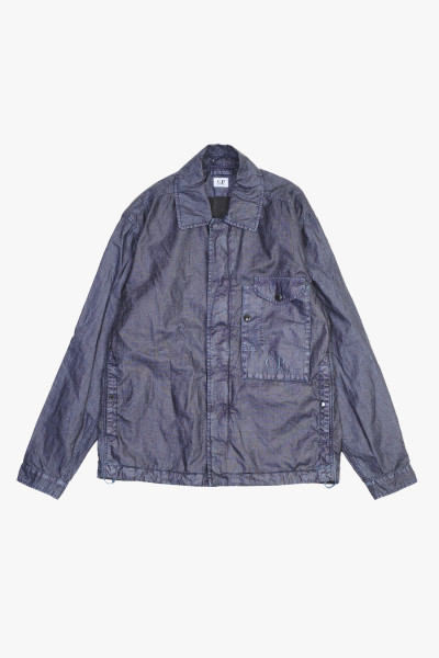 Cp company Lino wax overshirt Oceana - GRADUATE STORE