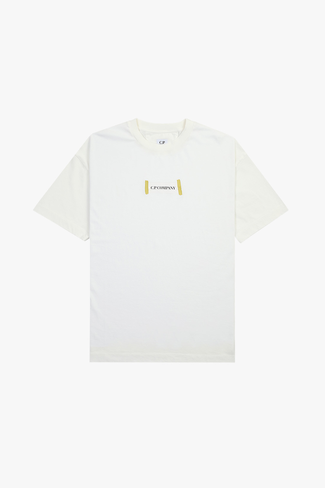 30/1 jersey logo t-shirt Gauze white