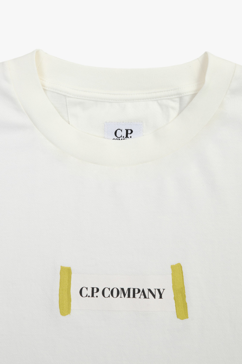 30/1 jersey logo t-shirt Gauze white