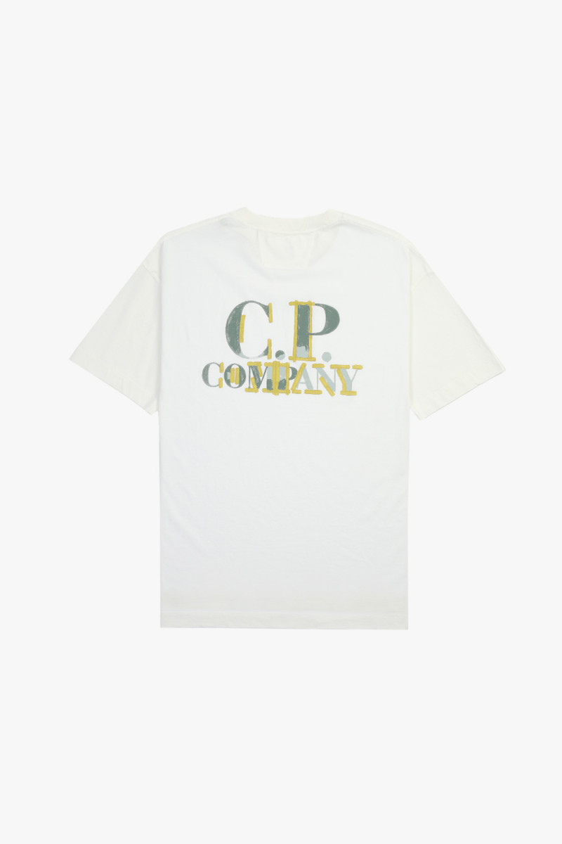 30/1 jersey logo t-shirt Gauze white