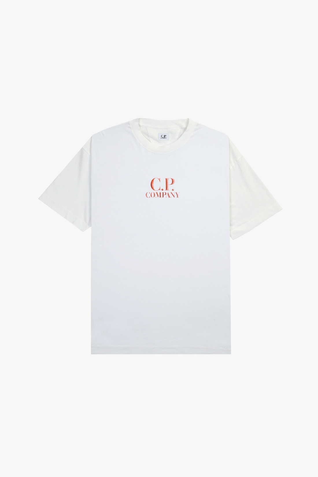 30/1 jersey logo t-shirt Gauze white