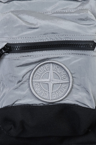 Stone island 00908 nylon bum bag v0061 Grigio perla - GRADUATE ...