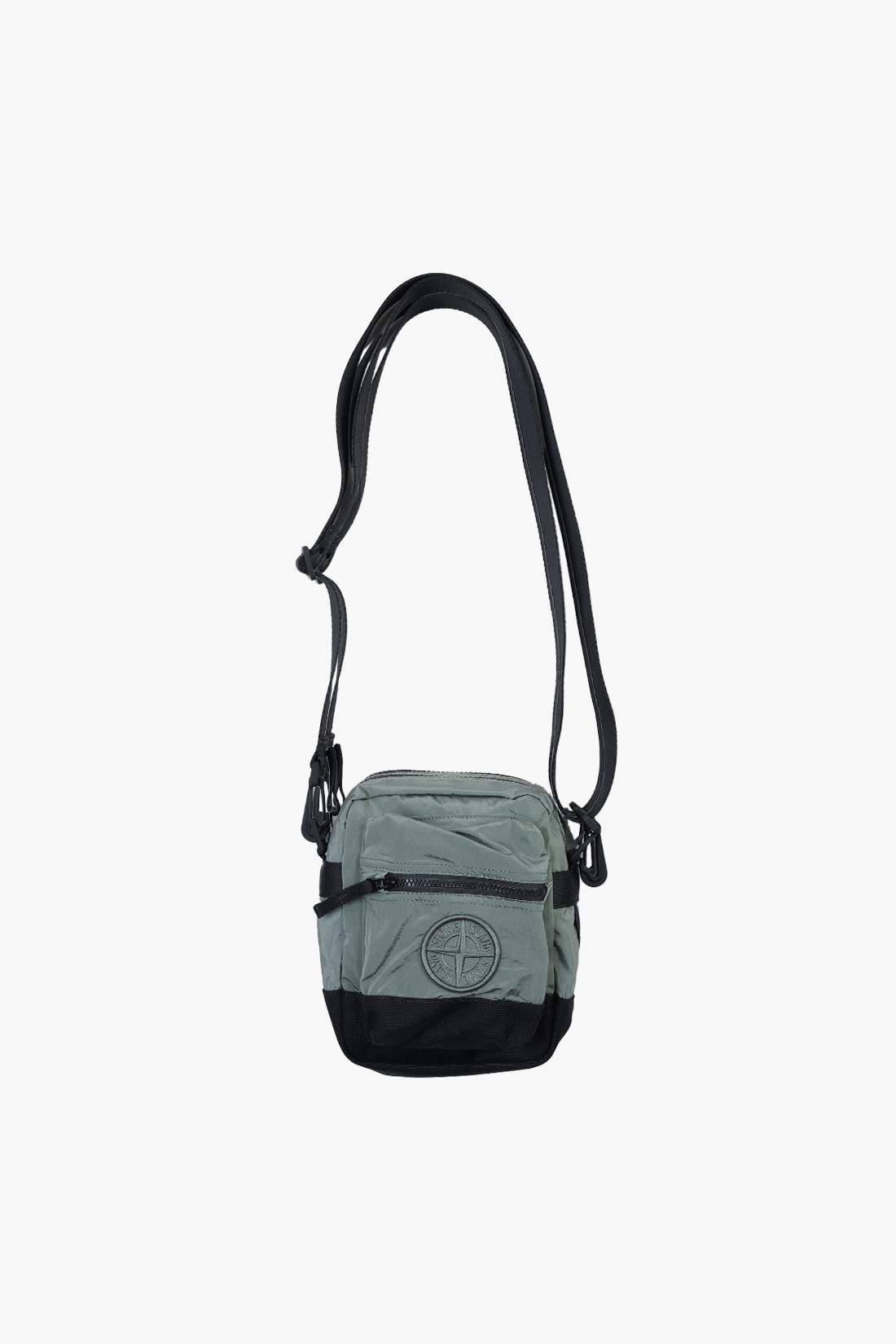 00908 nylon bum bag v0055 Petrolio