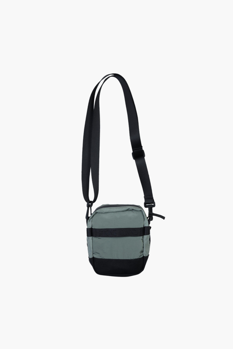 00908 nylon bum bag v0055 Petrolio