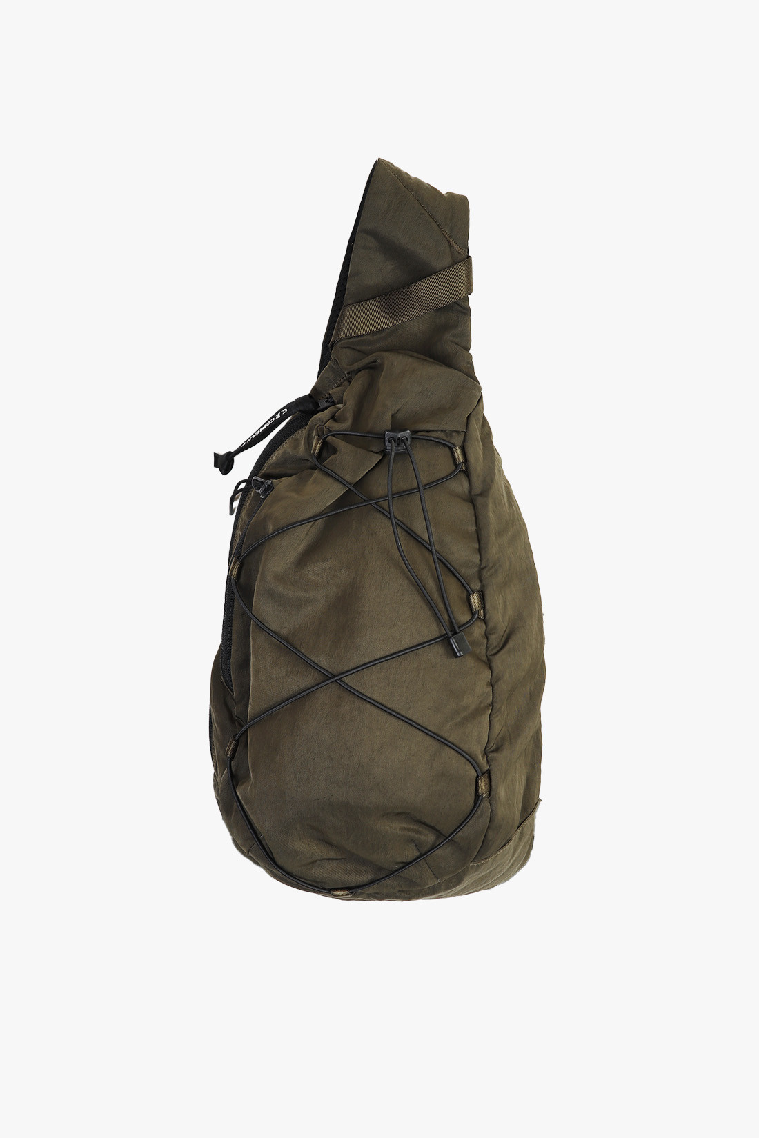 Nylon b crossbody rucksack Ivy green