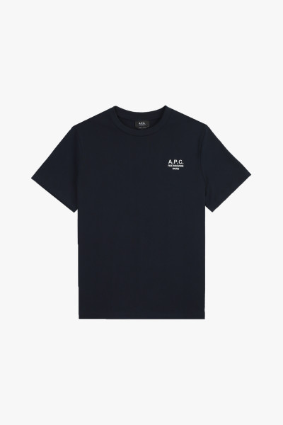 A.p.c. T-shirt standard rue madame Dark navy/ecru - GRADUATE STORE